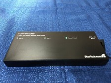 StarTech 2-Port DVI Video Splitter with Audio ST122DVIA