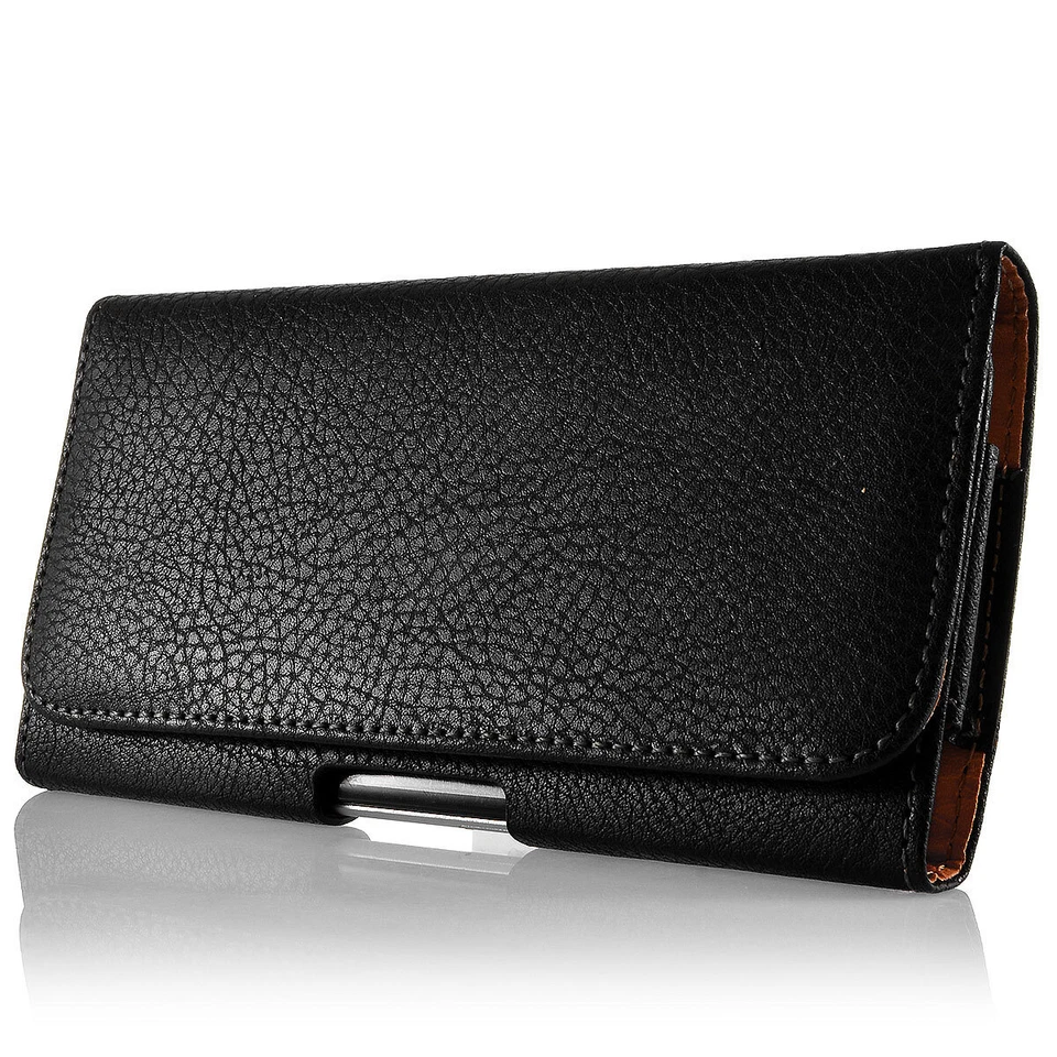 Horizontal Leather Pouch Belt Clip Holster Case For Apple iPhone 6/6s Plus - Image 2 of 4