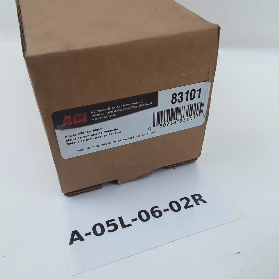 Conjunto de motor elevador de ventana eléctrico ACI 83101 para Lincoln Town Car (1998-2011) Foto 4 de 4