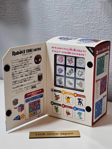 MegaHouse Pokemon Rubik's Cube ver.BLUE Pocket Monster Puzzle new Game - Picture 11 of 16