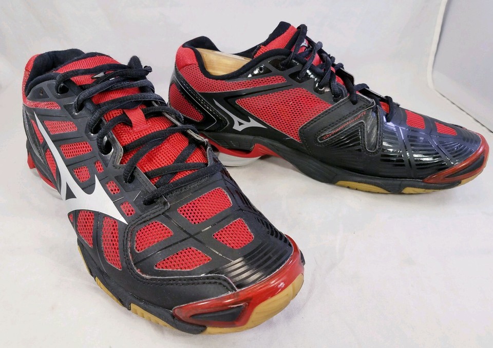 MIZUNO WAVE LIGHTNING RX2 WOMAN VOLLEYBALL SNEAKERS SHOES RED BLACK