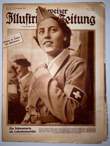 Schweizer Illustrierte Zeitung 10. November 1937 Schweizer Magazin #L012 - Bild 1 von 19