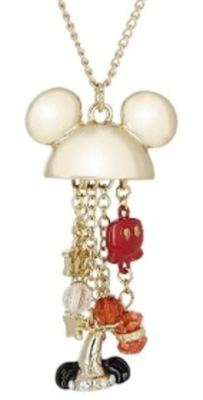 Mickey mouse charms for necklace deals