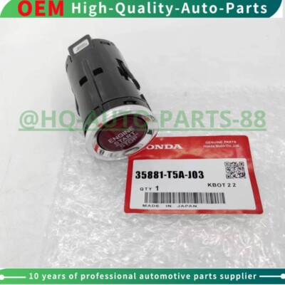 OEM New Engine Start / Stop Switch For 2015-2017 Honda Fit 35881-T5A-J03