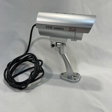 REALISTIC FAKE DUMMY LONG BARREL VIDEO SURVEILLANCE SECURITY CAMERA trick new