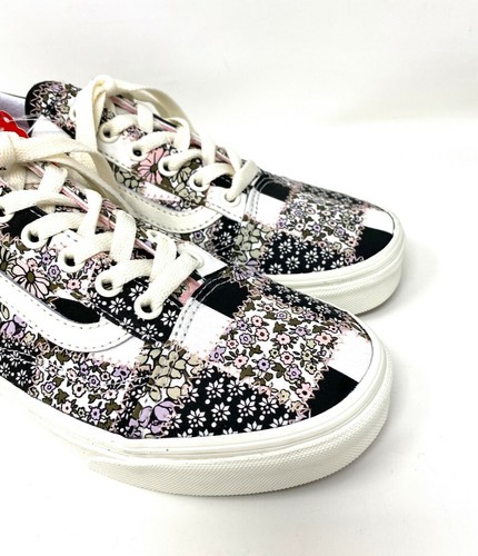 VANS Shoes OLD SKOOL Casual Patchwork Floral Low Top Sneakers Womens  VN0A38G19FY | eBay