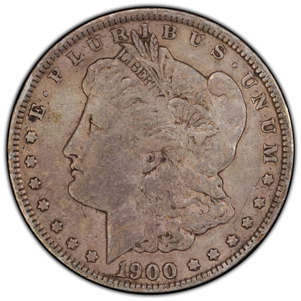 1900-O Top 100 VAM-29A Die Break Morgan Silver Dollar PCGS