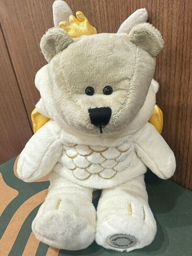 Bambola di peluche Starbucks Corea 2024 Capodanno drago ribassista orso + portachiavi 2 pacchetto - Foto 9 di 15