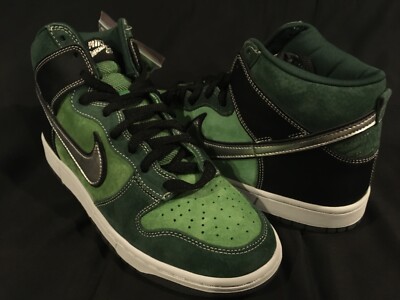 Nike Dunk High Pro SB Brut Green 420 305050-304 DS 2007 New Lobster | Size 9 | eBay