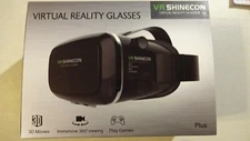 Newest Virtual Reality Glasses VR Shinecon For 3D Video 360° Game Movie