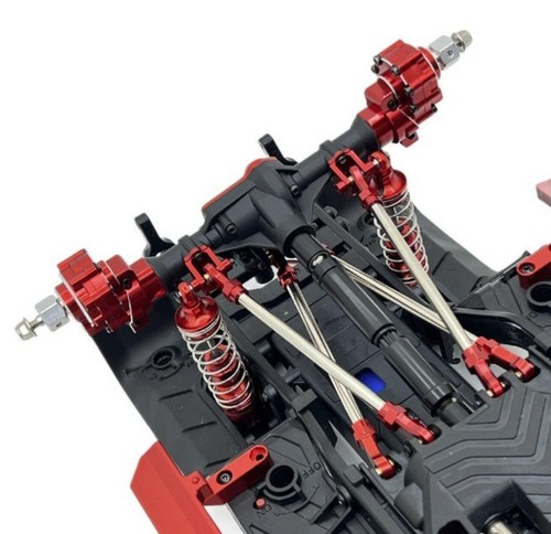 Alloy Portal Drive Housing &Diff Cover Kit For 1:10 RC Crawler Traxxas TRX4 TRX6 - Picture 18 of 19