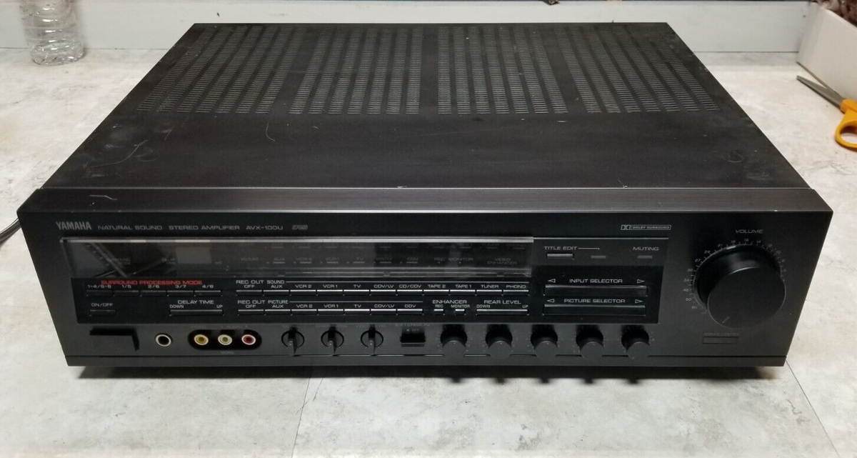 Yamaha AVX-100U (Mostly functional, see description) | eBay