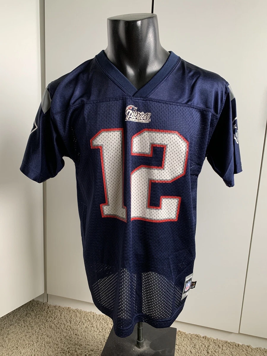 Tom Brady jersey New England Patriots size Youth XL Reebok blue NFL players  Inc