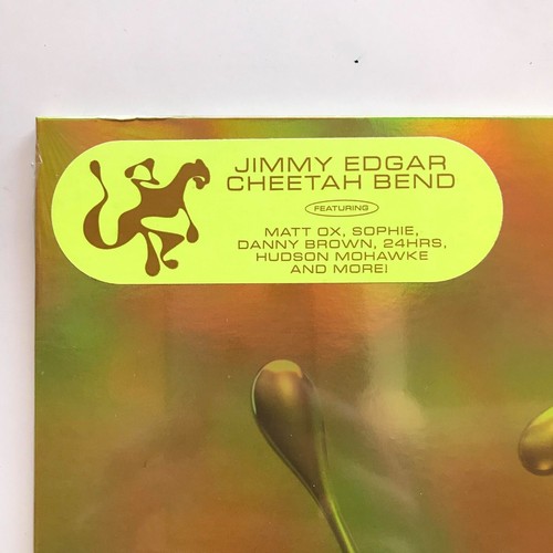 JIMMY EDGAR 'CHEETAH BEND' BLACK VINYL RECORD LP FEAT. SOPHIE & HUDSON MOHAWKE! - Picture 5 of 7