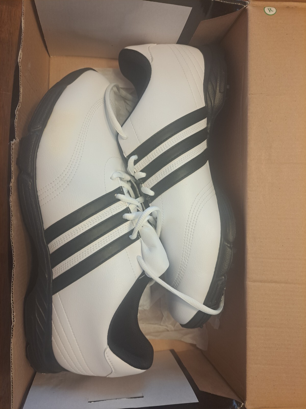 Adidas GolfLite 4 Men's White Golf Shoes Size 11 M New