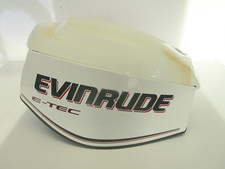 0285748 OMC Evinrude E-TEC 115 130 HP Outboard  Cowl Engine  White