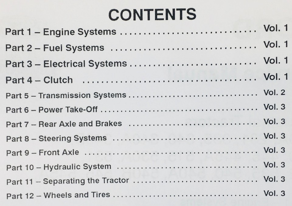 Original Ford Tractor Operator's Manual For Models 231, 335, 420, 515, 531, 532, 535