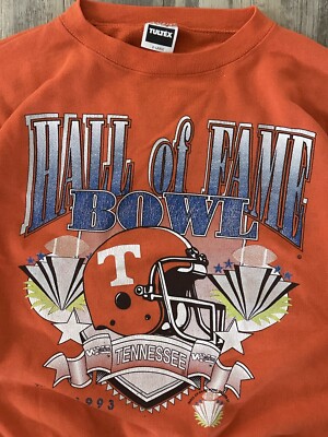 Vintage 1993 Hall Of Fame Bowl Tennessee Sweatshirt Sz XL VTG RARE
