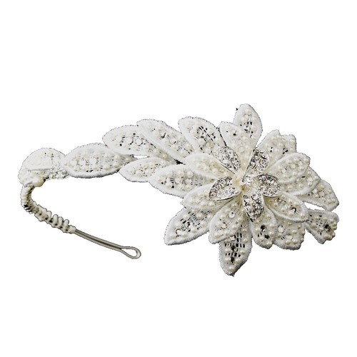 14K Gold Lotus Leaf Brooch With Moissanite & Pearl – Elegant Flower Design Brooch, Unique Jewelry Gift For Women - View #9