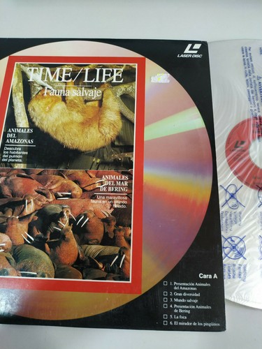 Time Life Animaux Du Amazonas Mar Bering Rouge - LASERDISC LD - 2T - Afbeelding 2 van 6