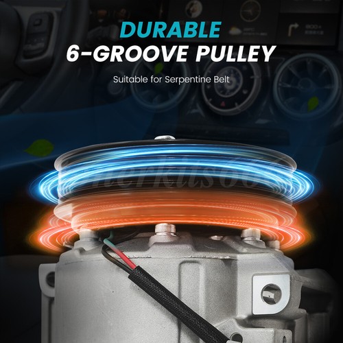 For Nissan Altima 2.5L 2013-2018 S SR New Air Conditioning AC A/C Compressor - Bild 7 von 12