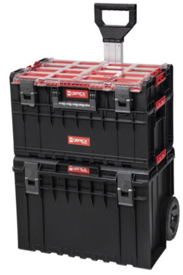 3in1 Werkzeugkoffer QBRICK System 6335 Modulare Set Trolley + Box + Organizer