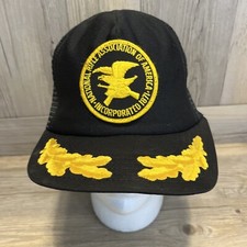 VTG NRA National Rifle Association Foam Mesh SnapBack Trucker Hat Made in USA