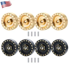 Brass Heavy duty Hex Adaptor 5mm Housing Diff Cover For RC 1/24 AXIAL SCX24 Car