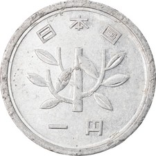 #894397 M&uuml;nze, Japan, Hirohito, Yen, 1963, SS, Aluminium, KM:74