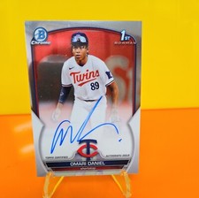 2023 Bowman Chrome Prospect Autograph #CPA-OD OMARI DANIEL Auto  Minnesota Twins