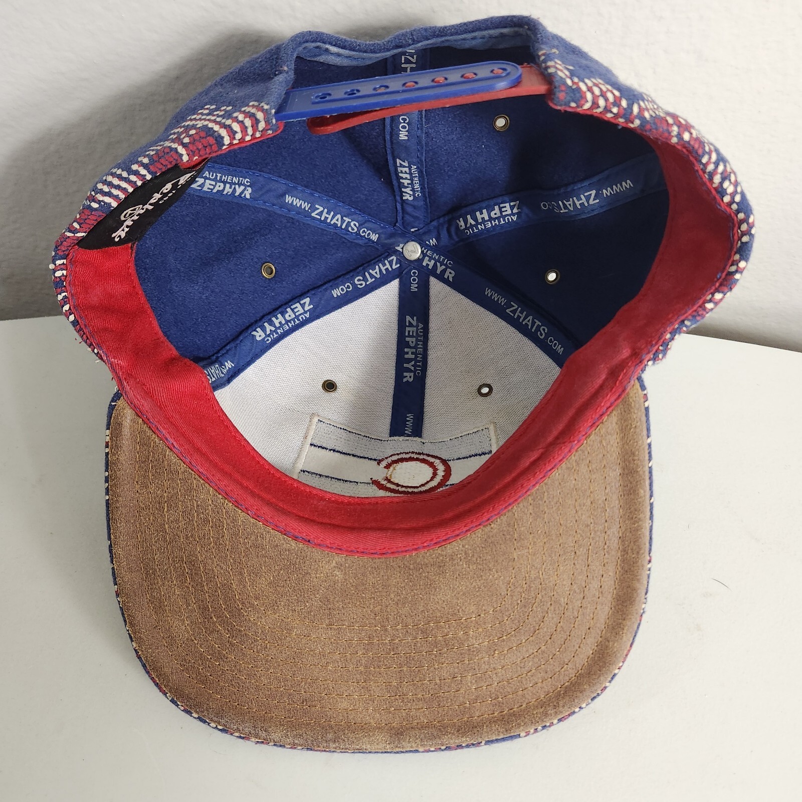 Zephyr Colorado Flag Patch Patterned Wool Basebal… - image 8