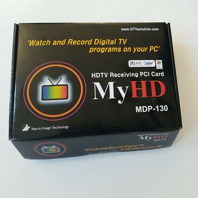 NEW Macro Image MyHD MDP-130 PCI HDTV Tuner/Decoder Camcorder Card