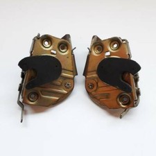 Fiat 132 -2000 Cc Pair Nos Rear Door Lock Cromodora - Italy