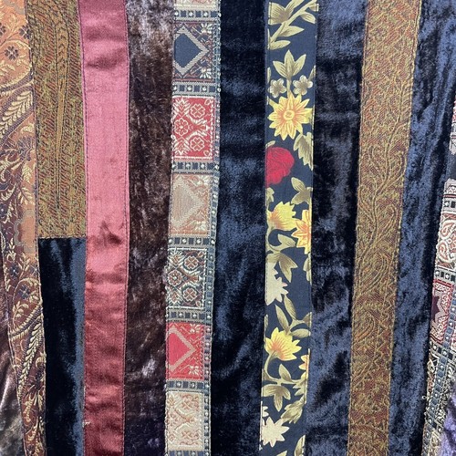 Anu by Natural jacket Colorful Velvet Tapestry Floral Boho Woman’s Vintage READ - 第 9/14 張圖片