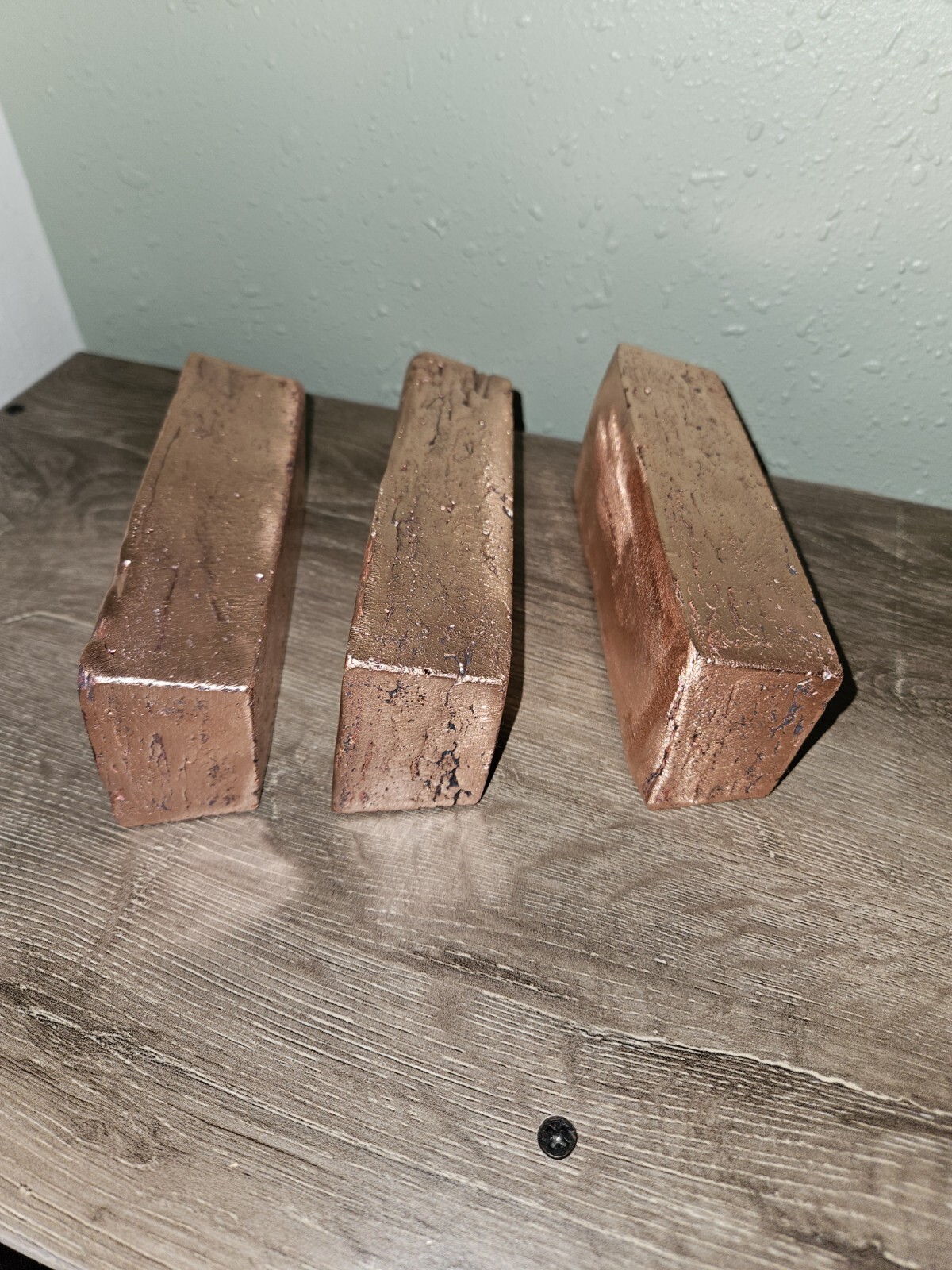 Copper Ingot/bar. 5.5 + Lb Bars. Hand Poured, .999 Copper!! eBay