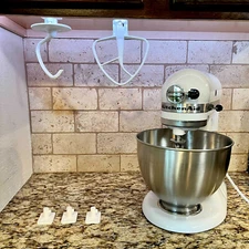 4 Pack Attachment Holder Organizer Hanger For Kitchen Aid Mixer - Made in USA