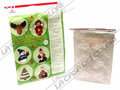 RAYHER - CHRISTMAS CHARM MOLD - SIZES 5.5 TO 7.5 cm - MOULD