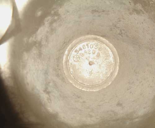 1970-71 MOPAR B OR E-BODY RALLYE WHEEL CENTER CAP BIG BOLT LIGHT ARGENT W-BOLTS - Picture 6 of 6
