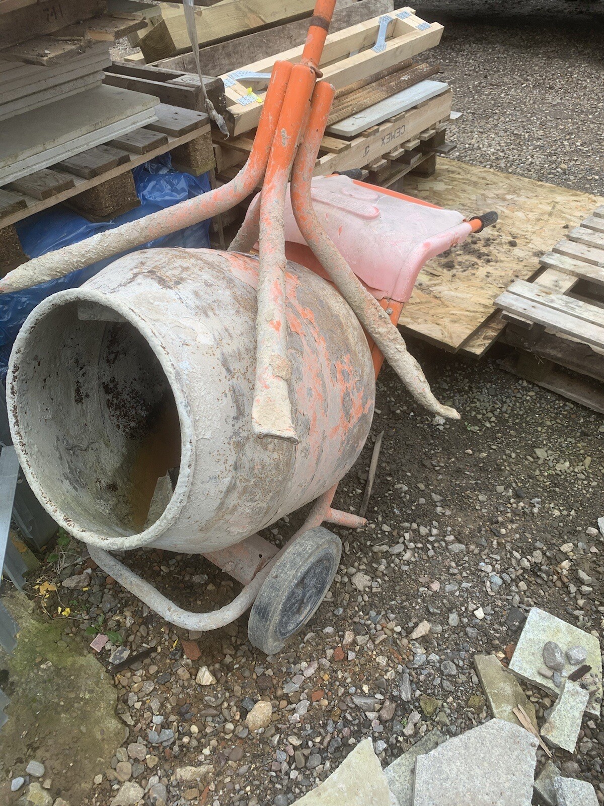 Belle Petrol Cement Mixer eBay