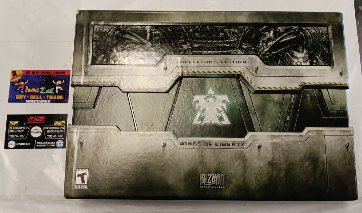 新品 未開封 Starcraft II Collector's Edition Starcraft II 2 Wings Of Liberty Collector's Edition