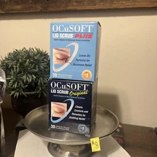 OCuSOFT Lid Wipes Plus & Original 30 Ct Pre-Moistened Pads  Discomfort Hygiene