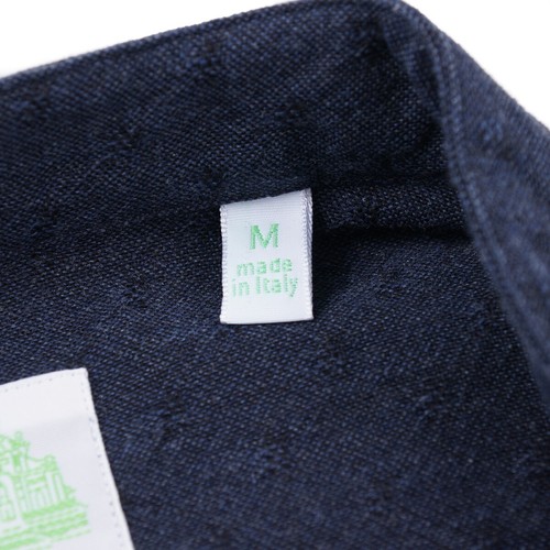Finamore Napoli Regular-Fit Woven Cotton Shirt with Band Collar M (Eu 40) NWT - Picture 6 of 6
