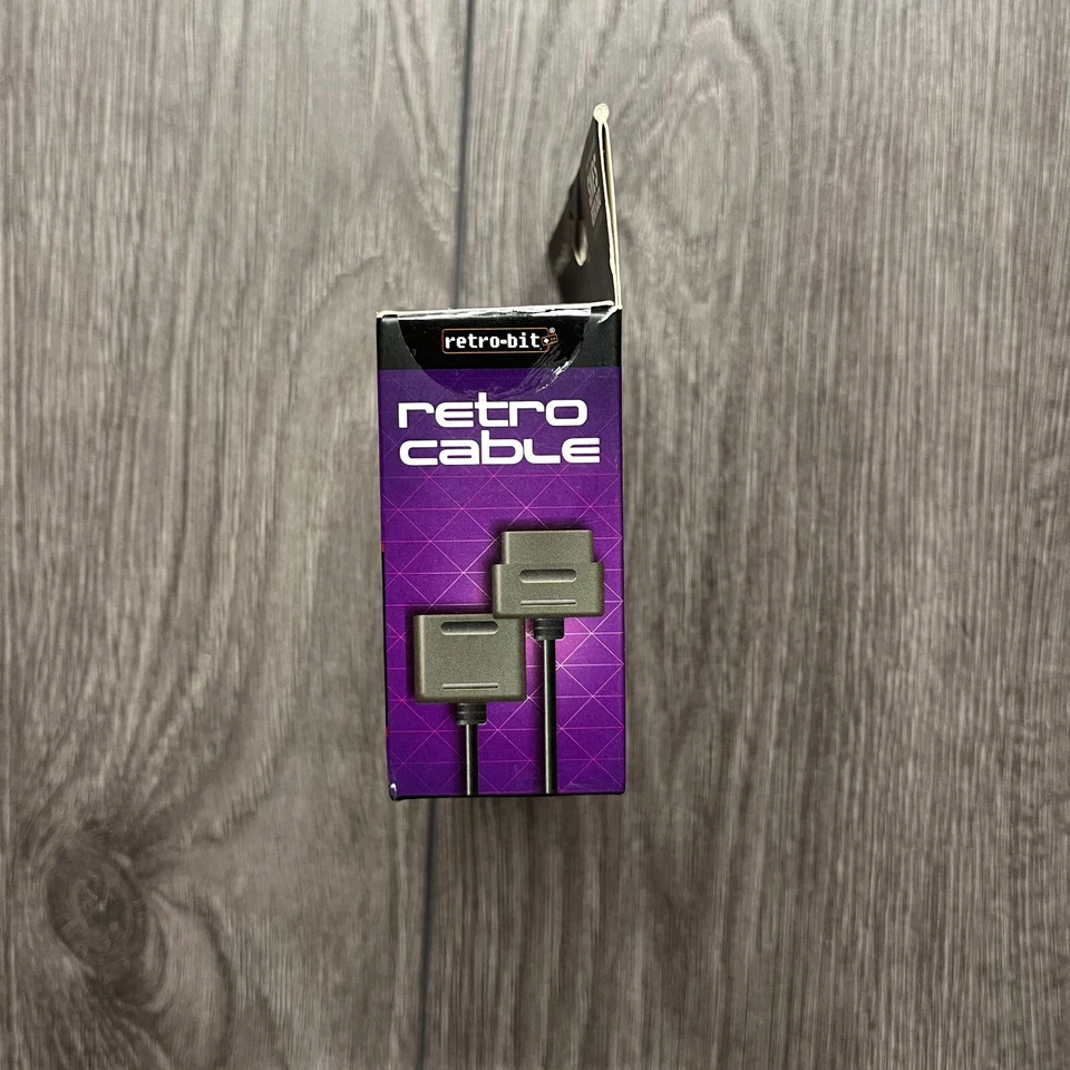 NEW EXTENSION CABLE FOR SNES SUPER NINTENDO CONTROLLER  - Image 3 of 4