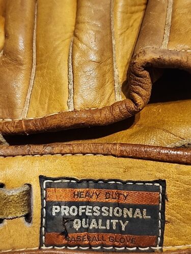 Vintage EIG-G25 Baseball Handschuh RHT Rechtshand Wurf Leder - Bild 9 von 9