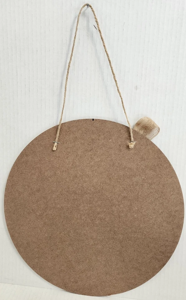 Round Wooden Sign BUT FIRST COFFEE Hanging Wooden Sign RusticHome diameter 11.8" - Image 4 of 4