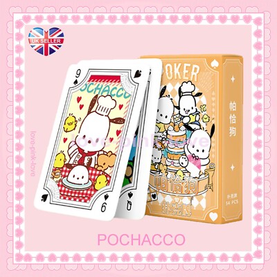 🌸POCHACCO SANRIO KAWAII Playing Cards UK SELLER🌸 | eBay