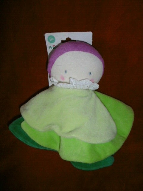 Doudou plat Orchestra Prémaman poupée, un câlin de douceur pour fille