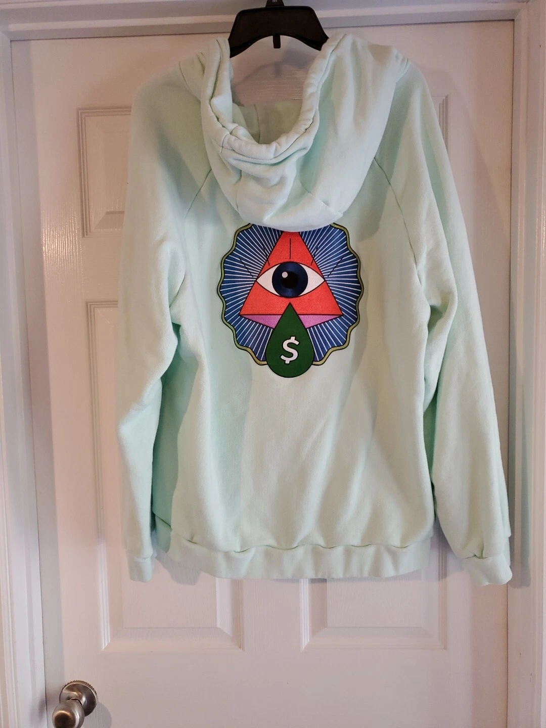 UNDERCOVER Cash By Cash App Giacca con cappuccio e zip intera segreta ricamata (3xl) blu bambino