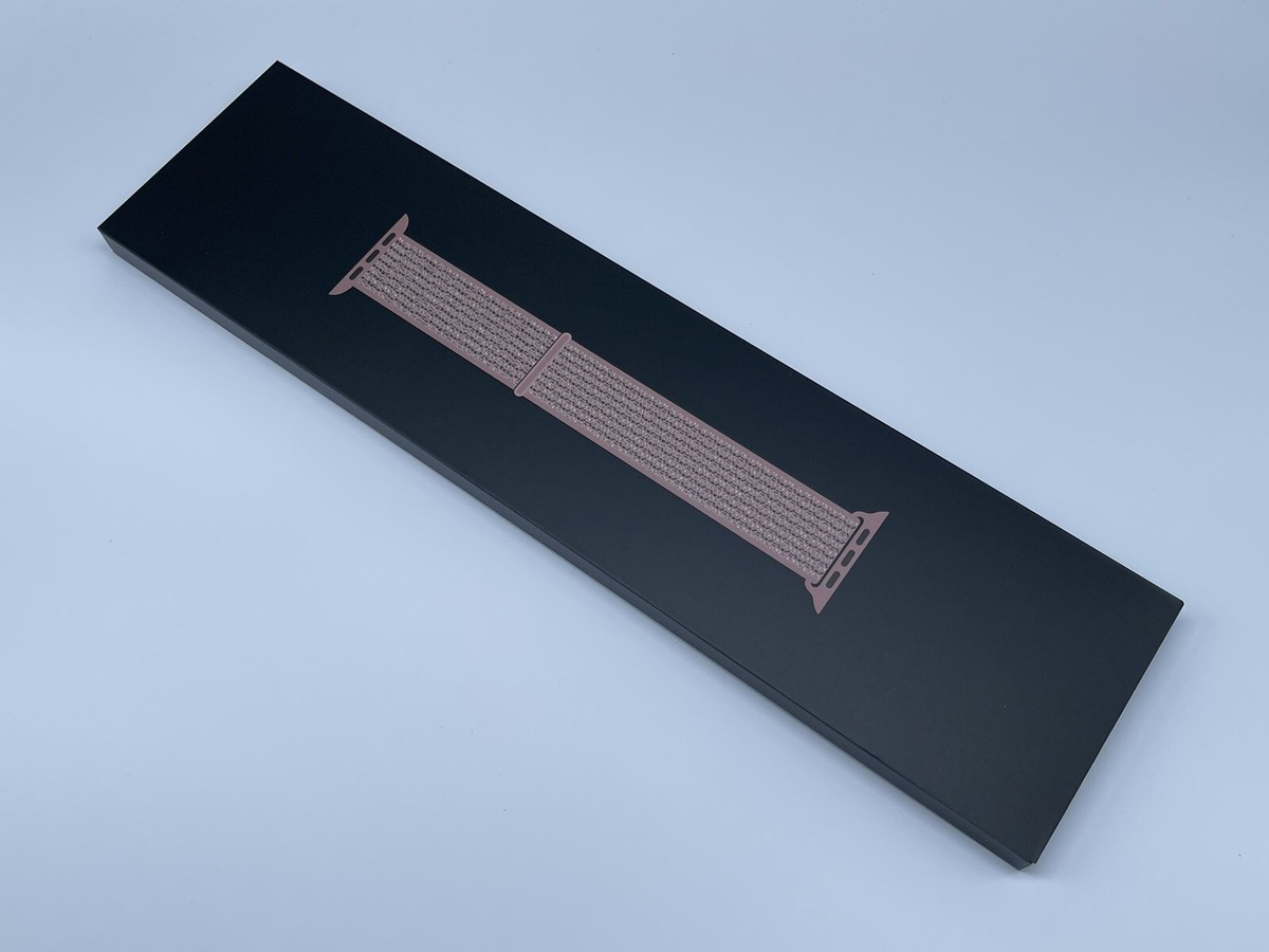 Genuine Apple Watch Nike Sport Loop Band Strap SMOKEY MAUVE 49mm