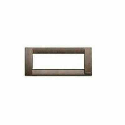 Vimar Klassische IDEA Platte 16736.41 Metall 6 Module Radica Nussbaum